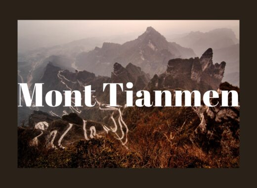 mont tianmen chine